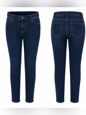 Simply Vera Vera Wang Skinny Jeans Women’s Size 12 Dark Wash Stretch NWOT